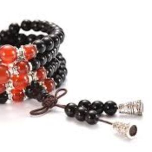 Mala Beads Bracelet Necklace 6mm 108 Prayer Beads for Meditation Yoga